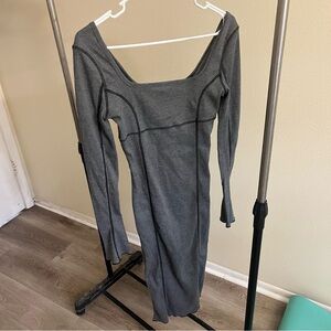 Dolls Kill Warp Thermal Midi Dress